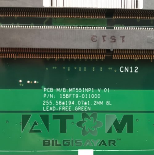 MT55INP1 V.01 N14P-HM86 NVIDIA 740M CHY ANAKART YENİLENMİŞ REF
