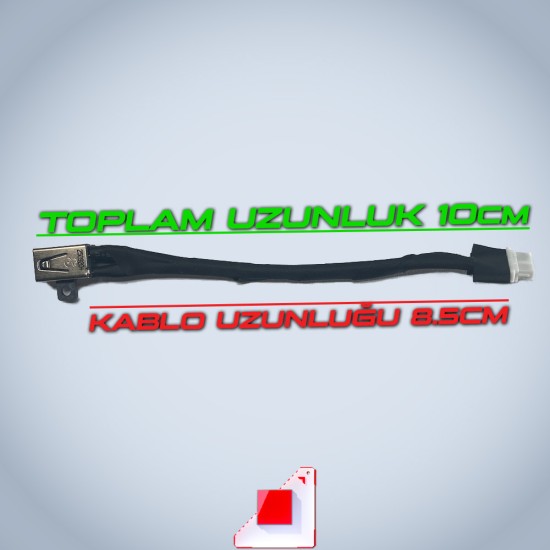 Dell Latitude 3420 3520 DC Soket Jack Kablolu