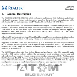 ALC892 AUDIO CHIP