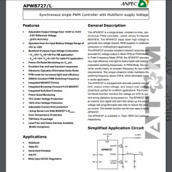 APW8727L ANPEC ENTEGRE APW8727L ANPEC ENTEGRE