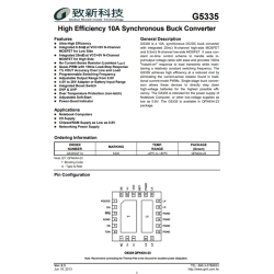 G5335 G5335QT1U Buck Converter Entegre