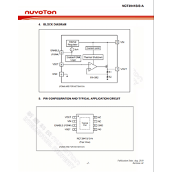 NCT3941S-A NUVOTON 4 Times Linear Fan Driver Entegre