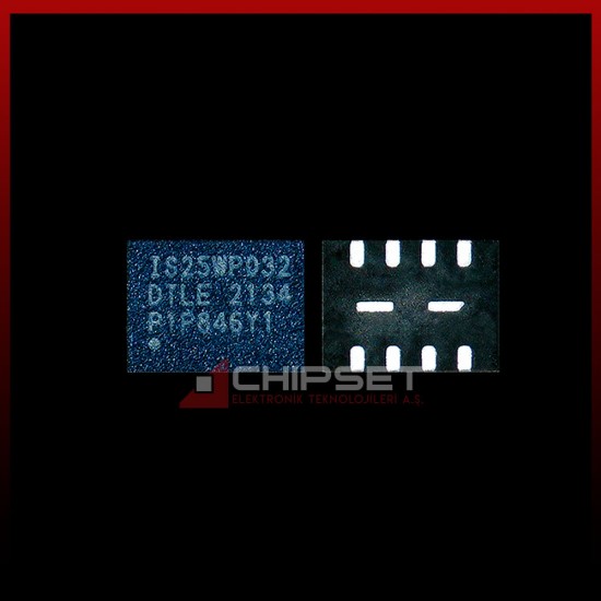 IS25WP032D USON8 4mm x 3mm 32MBIT SERIAL FLASH MEMORY
