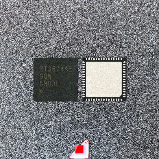 RT3674AE RT3674AEGQW Richtek AMD SVI3 Triple Channel PWM Controller WQFN-60 RT3674AE RT3674AEGQW Richtek AMD SVI3 Triple Channel PWM Controller WQFN-60