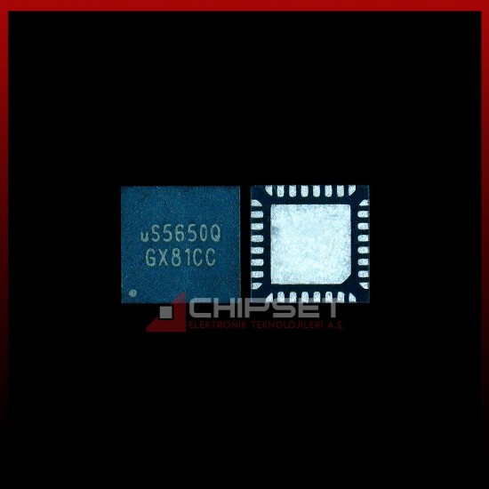 uS5650Q uPI ADC Prefilter with Analog Multiplexer 
