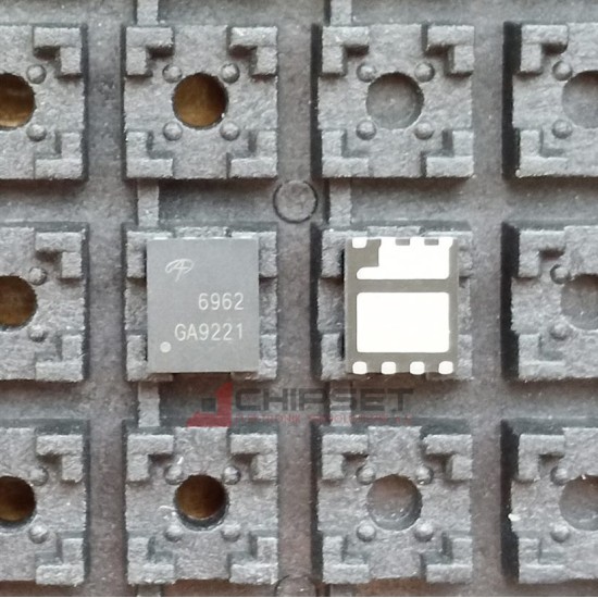 AON6962 E6962 Dual Asymmetric N-Channel MOSFET AON6962 E6962 Dual Asymmetric N-Channel MOSFET