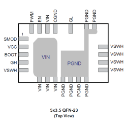 AOZ5019QI DrMOS Power Module IC AOZ5019QI DrMOS Power Module IC