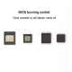 XZZ 4 in 1 BIOS / Serial Flash Socket 200-209mil WSON8x6 150mil WSON5x6 Programlama Adaptörü