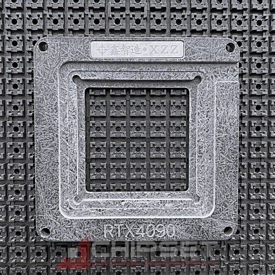 3D GPU Set C4 RTX4090 Stencil + Ara yuva + Ana Magnet