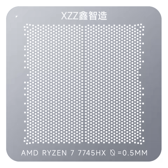 3D Stencil AMD Ryzen 5-7-9 HX Serisi Manyetik Duyarlı 3D Stencil AMD Ryzen 5-7-9 HX Serisi Manyetik Duyarlı