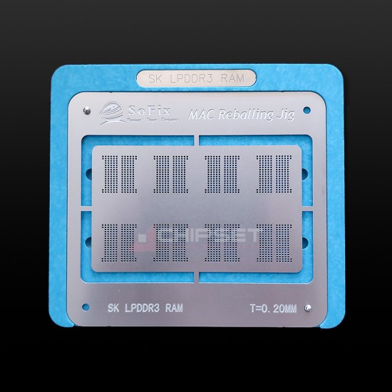 Sofix Macbook DDR3 DDR4 DDR4X 3D Stencil Set