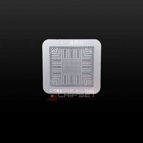 3D Stencil SR29F QF9EES SR1W4 Celeron - Pentium Serisi Manyetik Duyarlı