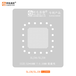 AMAOE SLJ38 BGA Reballing Stencil for Intel SLJ38/SLJ36 Chipset AMAOE SLJ38 BGA Reballing Stencil for Intel SLJ38/SLJ36 Chipset