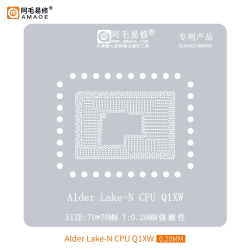 AMAOE SRMDM Q1XW BGA Reballing Stencil (Alder Lake-N) AMAOE SRMDM Q1XW BGA Reballing Stencil (Alder Lake-N)