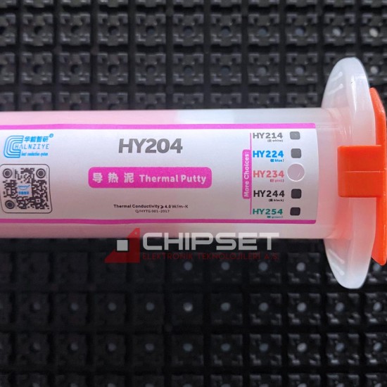 HY234 80GR 4W/m-K Pink Thermal Putty Cartridge HY234 80GR 4W/m-K Pink Thermal Putty Cartridge