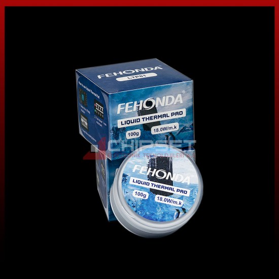 Fehonda® LTP81 100Gr 18W/mK Likit Termal Pad/Putty