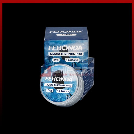 Fehonda® LTP81 50Gr 18W/mK Likit Termal Pad/Putty