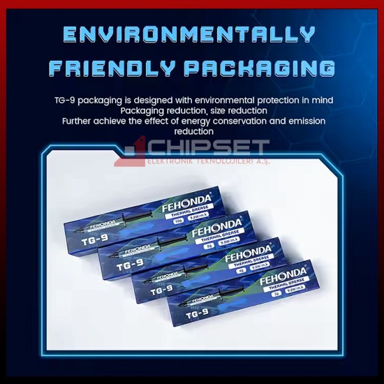 Fehonda® TG-9 9.8W 2Gr Termal Macun Şırınga