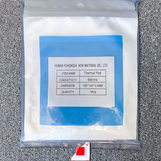 Fehonda® 6W/mK 100x100 Termal Pad 0.5mm