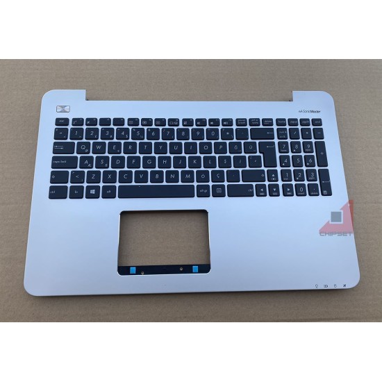ASUS K555 - X555 - K555U - X555U - K555UB ÜST KASA KLAVYE SILVER