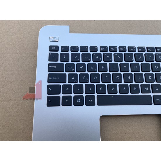 ASUS K555 - X555 - K555U - X555U - K555UB ÜST KASA KLAVYE SILVER