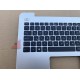 ASUS K555 - X555 - K555U - X555U - K555UB ÜST KASA KLAVYE SILVER