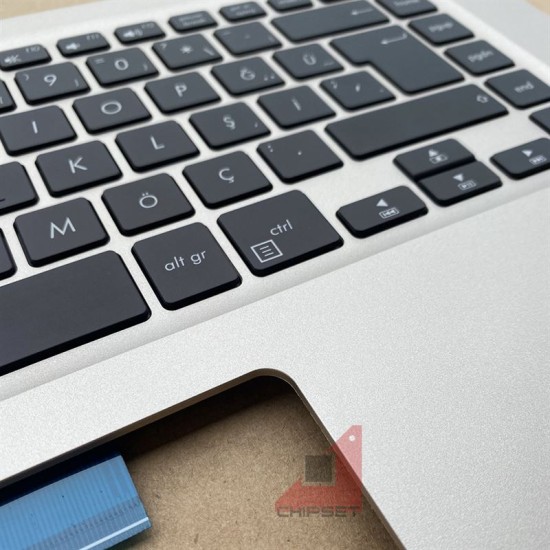 ASUS X510 S510 X510UQ X510UA X510UR IŞIKLI KLAVYE ÜST KASA GOLD
