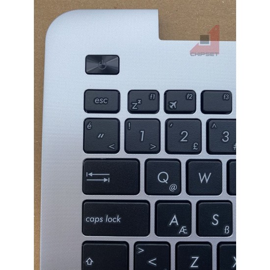 ASUS X555BP X555DP KLAVYELİ ÜST KASA SILVER