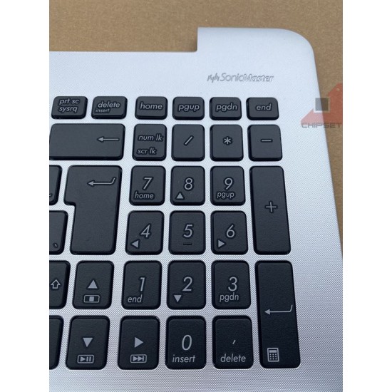 ASUS X555BP X555DP KLAVYELİ ÜST KASA SILVER