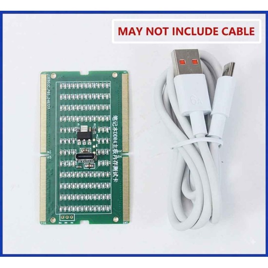HMT-BC03 Laptop DDR4 Memory Slot Tester with LED (USB C) HMT-BC03 Laptop DDR4 Memory Slot Tester with LED (USB C)
