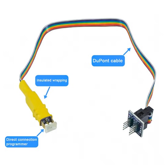 Test Probe 6x8mm DFN8 / QFN8 / WSON8 BIOS Flash Clip